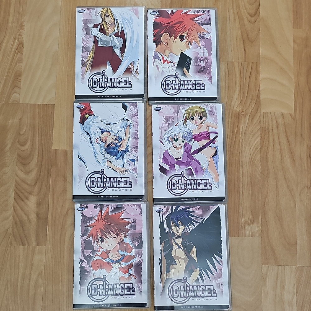 D.N.Angel DVD Volumes 2 - 7